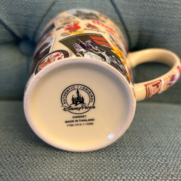 Disney Parks Authentic “All Over” Print Mug, Disney World 40th Anniversary - Picture 5 of 5